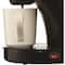 Brentwood; Brentwood Black Single-Serve Coffee Maker with Porcelain Mug; Category:Small Kitchen Appliances; Image:4